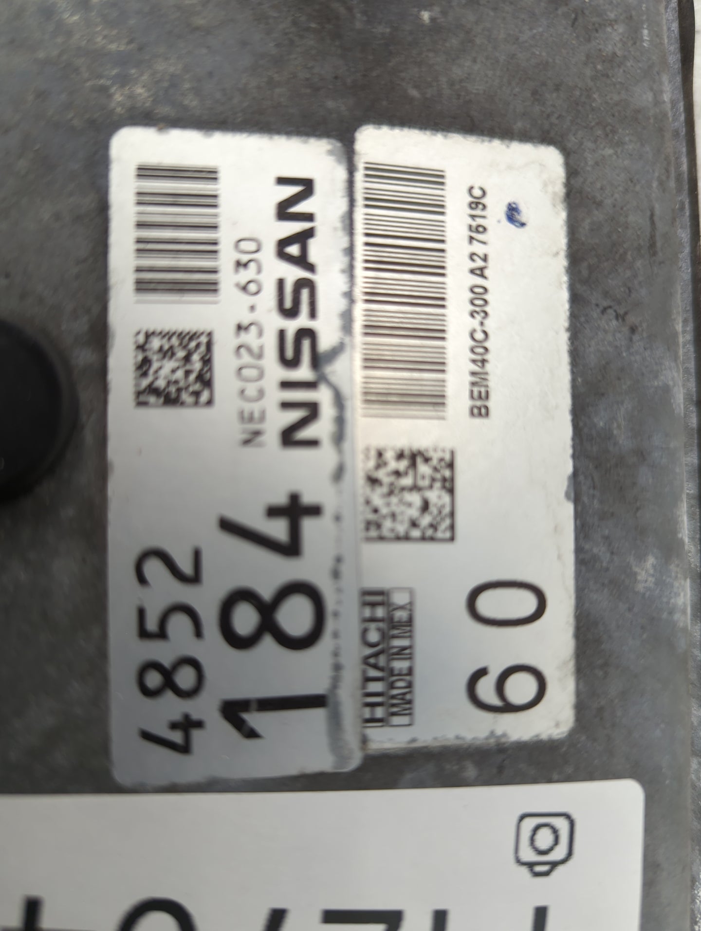 2016-2017 Nissan Sentra PCM Engine Control Computer ECU ECM PCU OEM P/N:NEC023-630 BEM40C-300 A2 Fits Fits 2016 2017 OEM Use