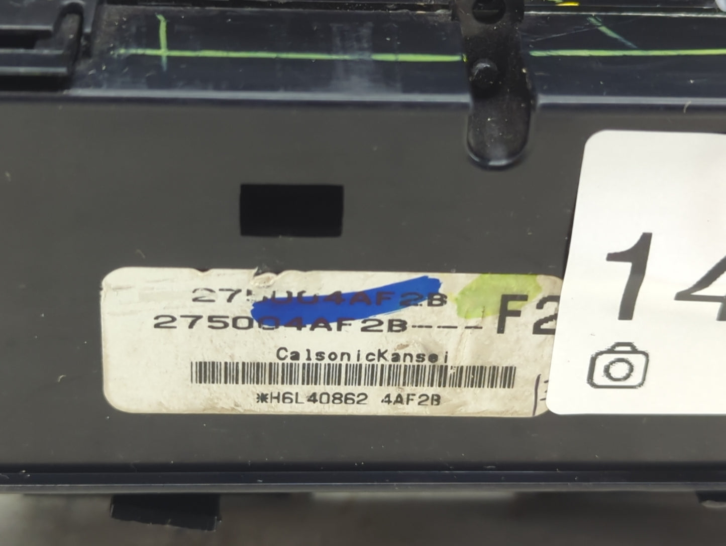 2017-2019 Nissan Sentra Climate Control Module Temperature AC/Heater Replacement Fits Fits 2017 2018 2019 OEM Used Auto Part
