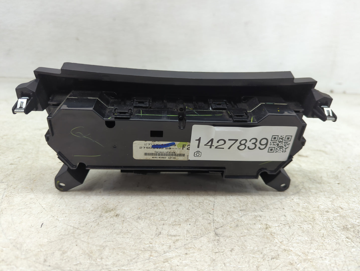 2017-2019 Nissan Sentra Climate Control Module Temperature AC/Heater Replacement Fits Fits 2017 2018 2019 OEM Used Auto Part