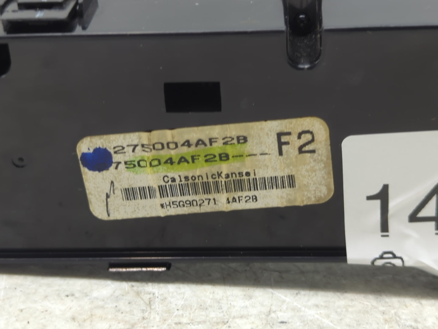 2017-2019 Nissan Sentra Climate Control Module Temperature AC/Heater Replacement P/N:275004AF2B Fits Fits 2017 2018 2019 OEM