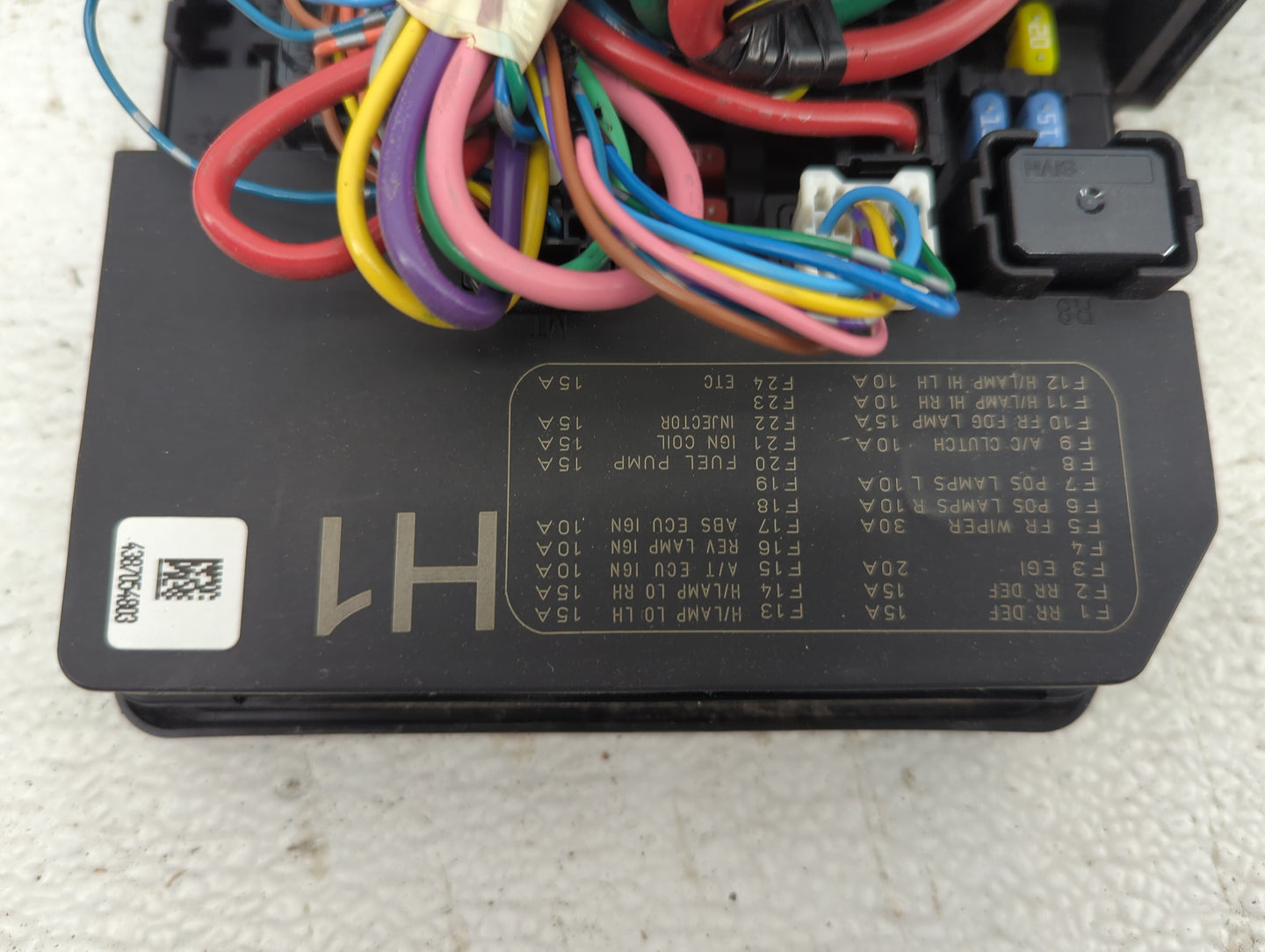 2013-2019 Nissan Sentra Fusebox Fuse Box Panel Relay Module P/N:284B7 3RA1A 284B7 3RA3E Fits OEM Used Auto Parts - Oemusedau