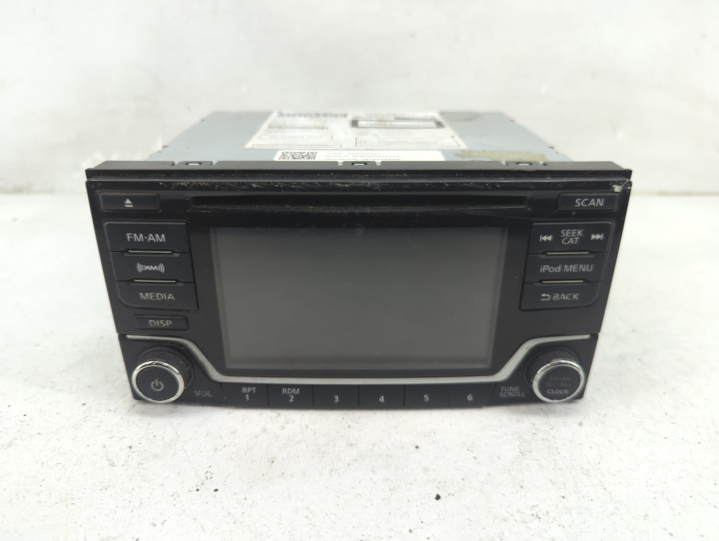 2017-2019 Nissan Sentra Radio AM FM Cd Player Receiver Replacement P/N:281854AF6A CV-CN16N0GX, AN1503 Fits Fits 2017 2018 20