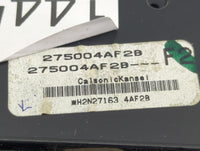 2017-2019 Nissan Sentra Climate Control Module Temperature AC/Heater Replacement P/N:275004AF2B Fits Fits 2017 2018 2019 OEM