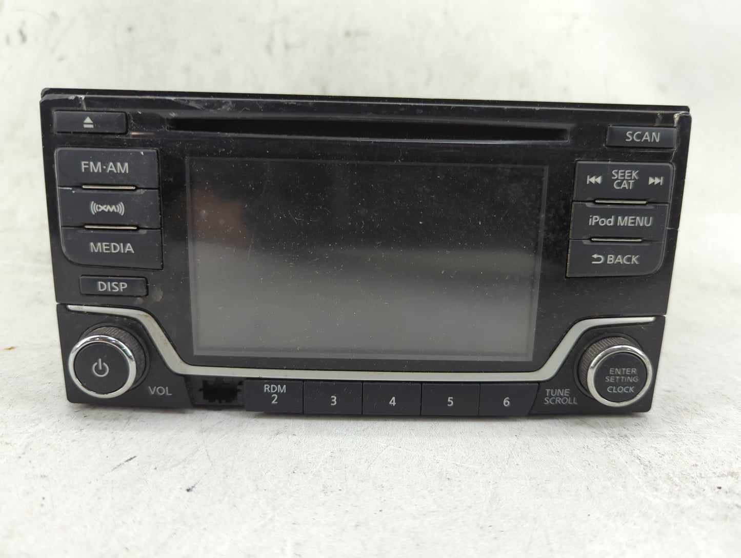 2017-2019 Nissan Sentra Radio AM FM Cd Player Receiver Replacement P/N:28185 4AF6A CV-CN16N0GX Fits Fits 2017 2018 2019 OEM 