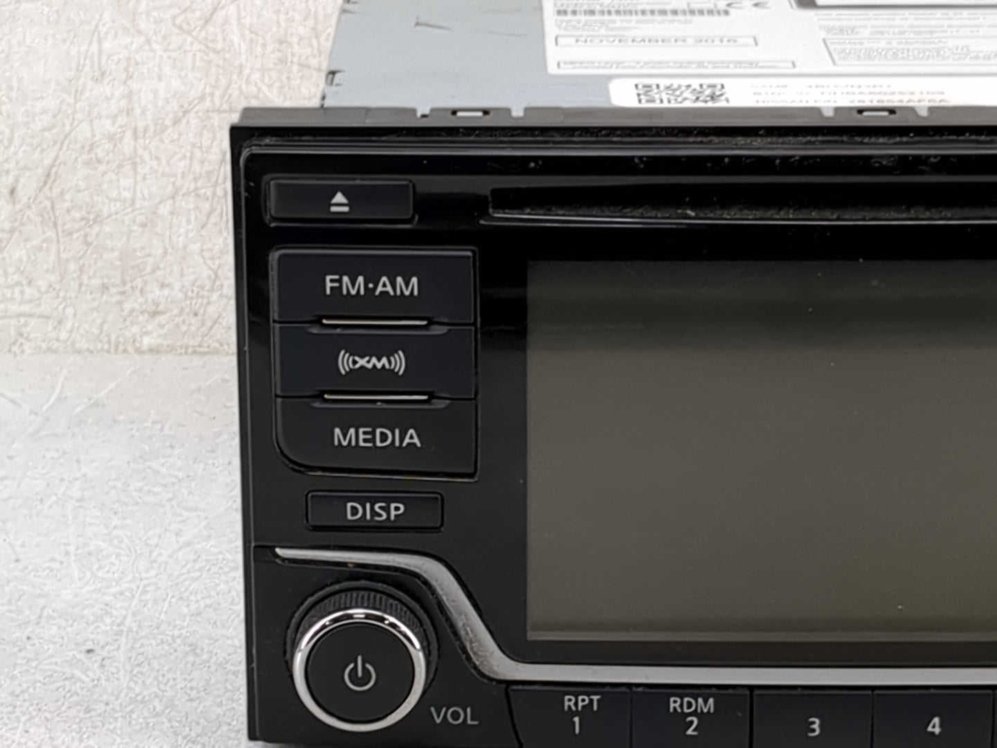 2017-2019 Nissan Sentra Radio AM FM Cd Player Receiver Replacement P/N:28185 4AF6A CV-CN16N0GX Fits Fits 2017 2018 2019 OEM 