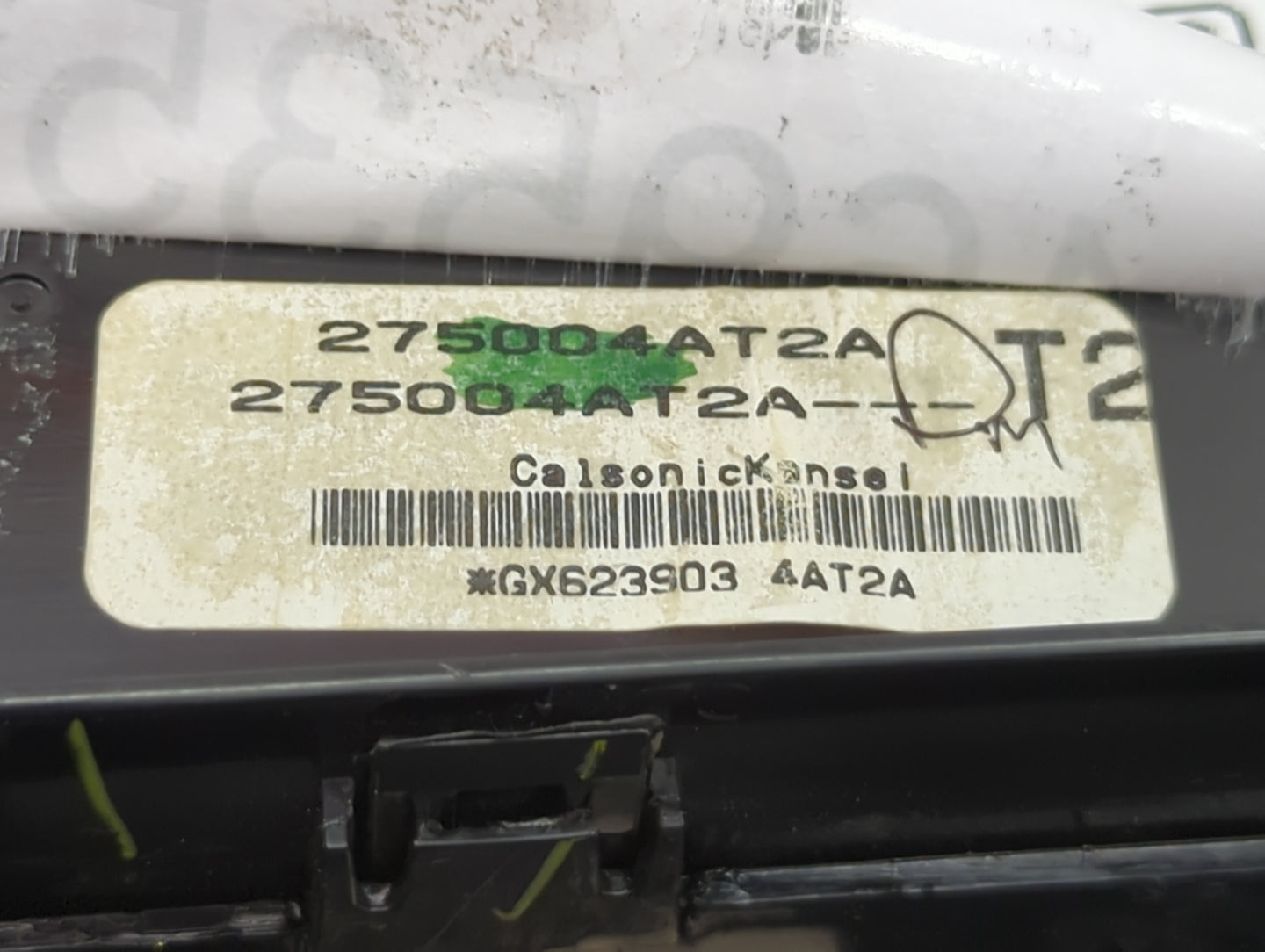 2017-2019 Nissan Sentra Climate Control Module Temperature AC/Heater Replacement P/N:275004AT2A GX623903 Fits Fits 2017 2018