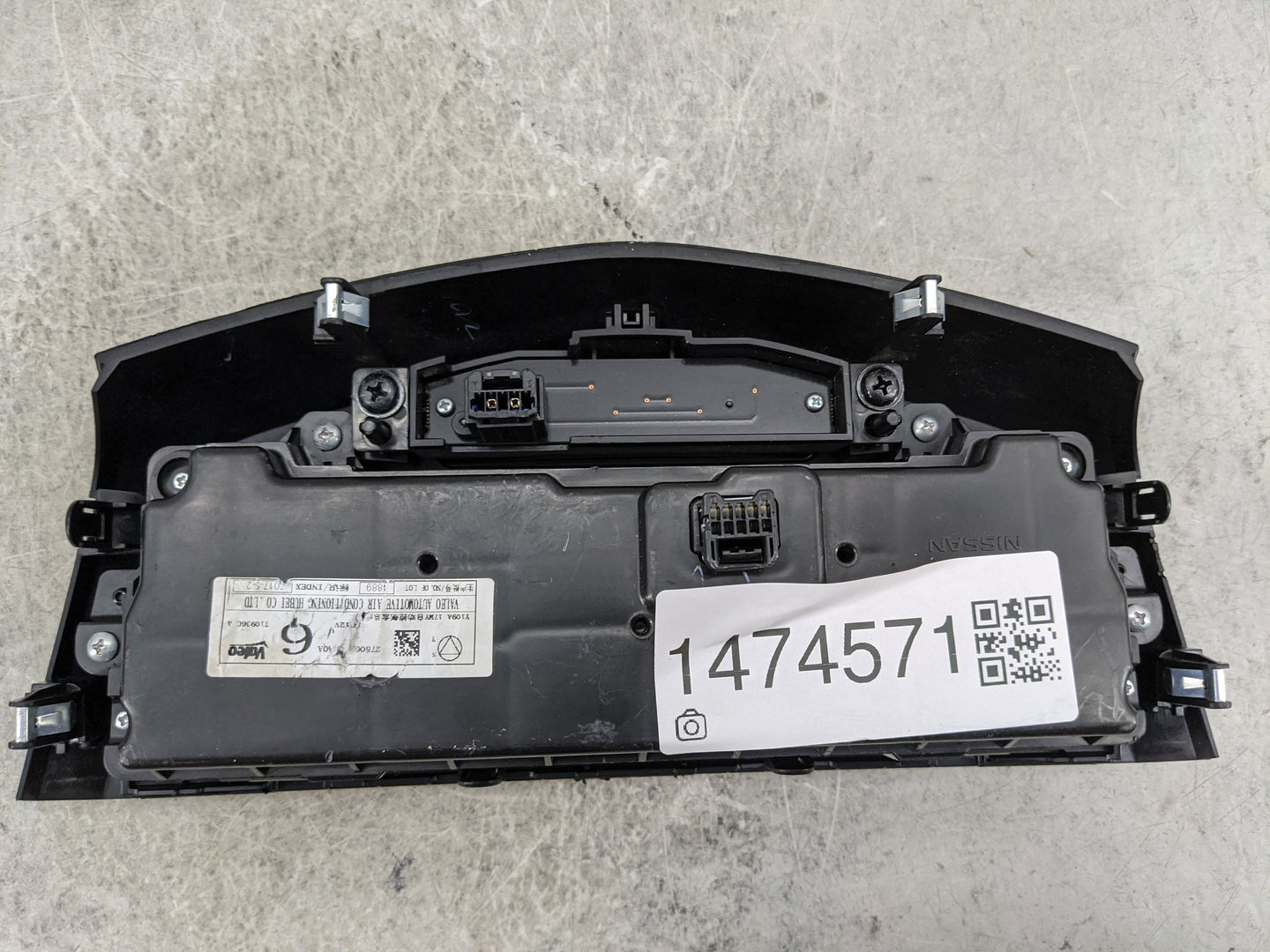 2017 Nissan Sentra Climate Control Module Temperature AC/Heater Replacement P/N:275006FL0A T10936C Fits OEM Used Auto Parts 