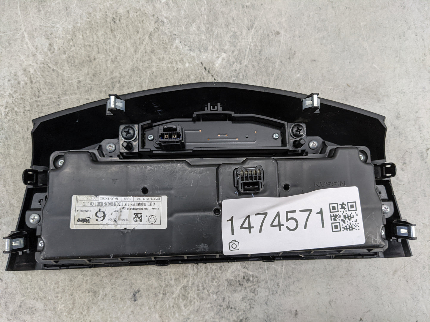 2017 Nissan Sentra Climate Control Module Temperature AC/Heater Replacement P/N:275006FL0A T10936C Fits OEM Used Auto Parts 