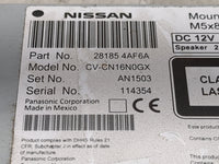 2015-2017 Nissan Sentra Radio AM FM Cd Player Receiver Replacement P/N:28185 4AF6A CV-CN16N0GX Fits Fits 2015 2016 2017 2018