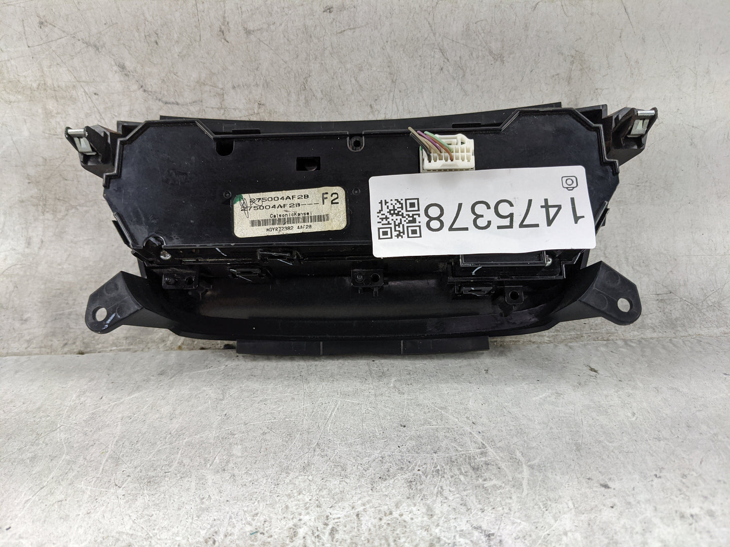 2017-2019 Nissan Sentra Climate Control Module Temperature AC/Heater Replacement P/N:275004AF2B GYR723824AF2B Fits OEM Used 
