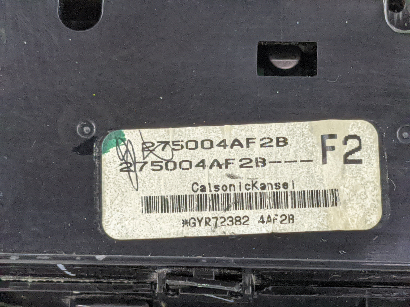 2017-2019 Nissan Sentra Climate Control Module Temperature AC/Heater Replacement P/N:275004AF2B GYR723824AF2B Fits OEM Used 