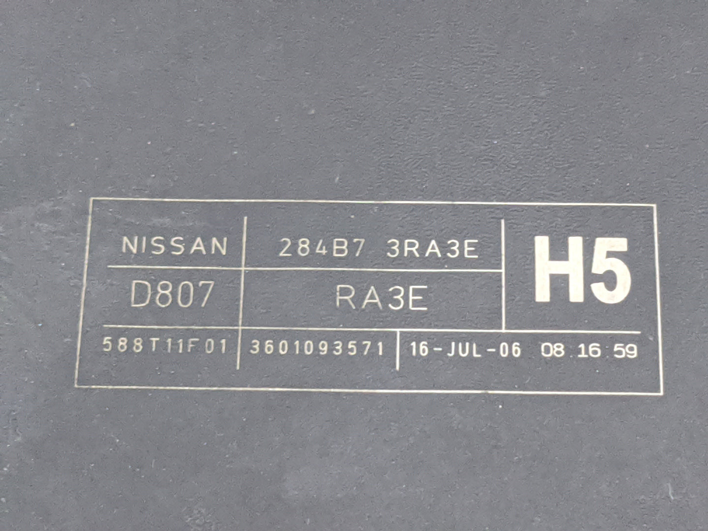 2013-2019 Nissan Sentra Fusebox Fuse Box Panel Relay Module P/N:284B7 3RA3E 284B73RA3E Fits OEM Used Auto Parts - Oemusedaut