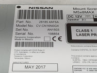 2017-2019 Nissan Sentra Radio AM FM Cd Player Receiver Replacement P/N:28185 4AF6A CV-CN16N0GX, AN1503 Fits Fits 2017 2018 2