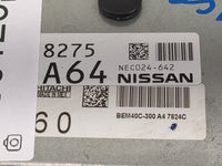 2016-2017 Nissan Sentra PCM Engine Control Computer ECU ECM PCU OEM P/N:NEC024-642 BEM40C-300 Fits Fits 2016 2017 OEM Used A