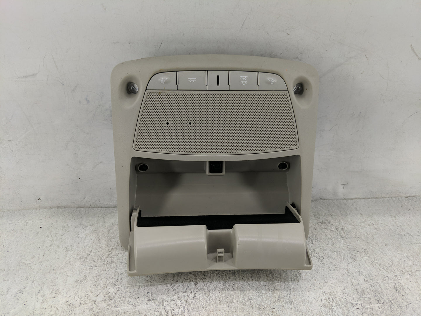 2017 Nissan Sentra Overhead Roof Console Beige - Oemusedautoparts1.com