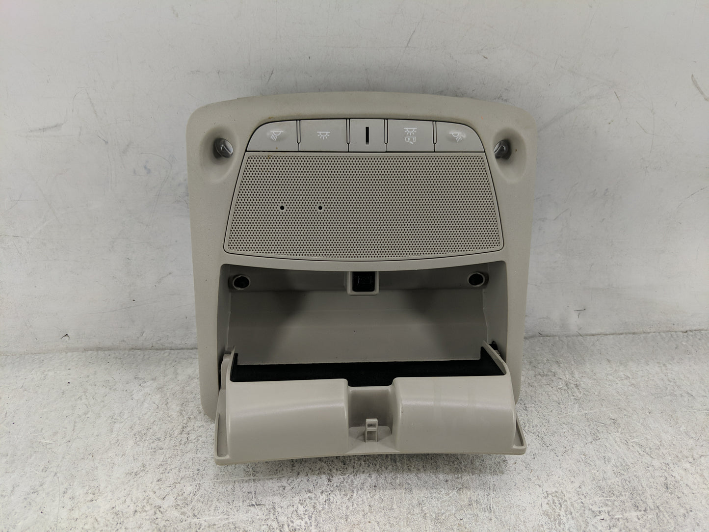 2017 Nissan Sentra Overhead Roof Console Beige - Oemusedautoparts1.com