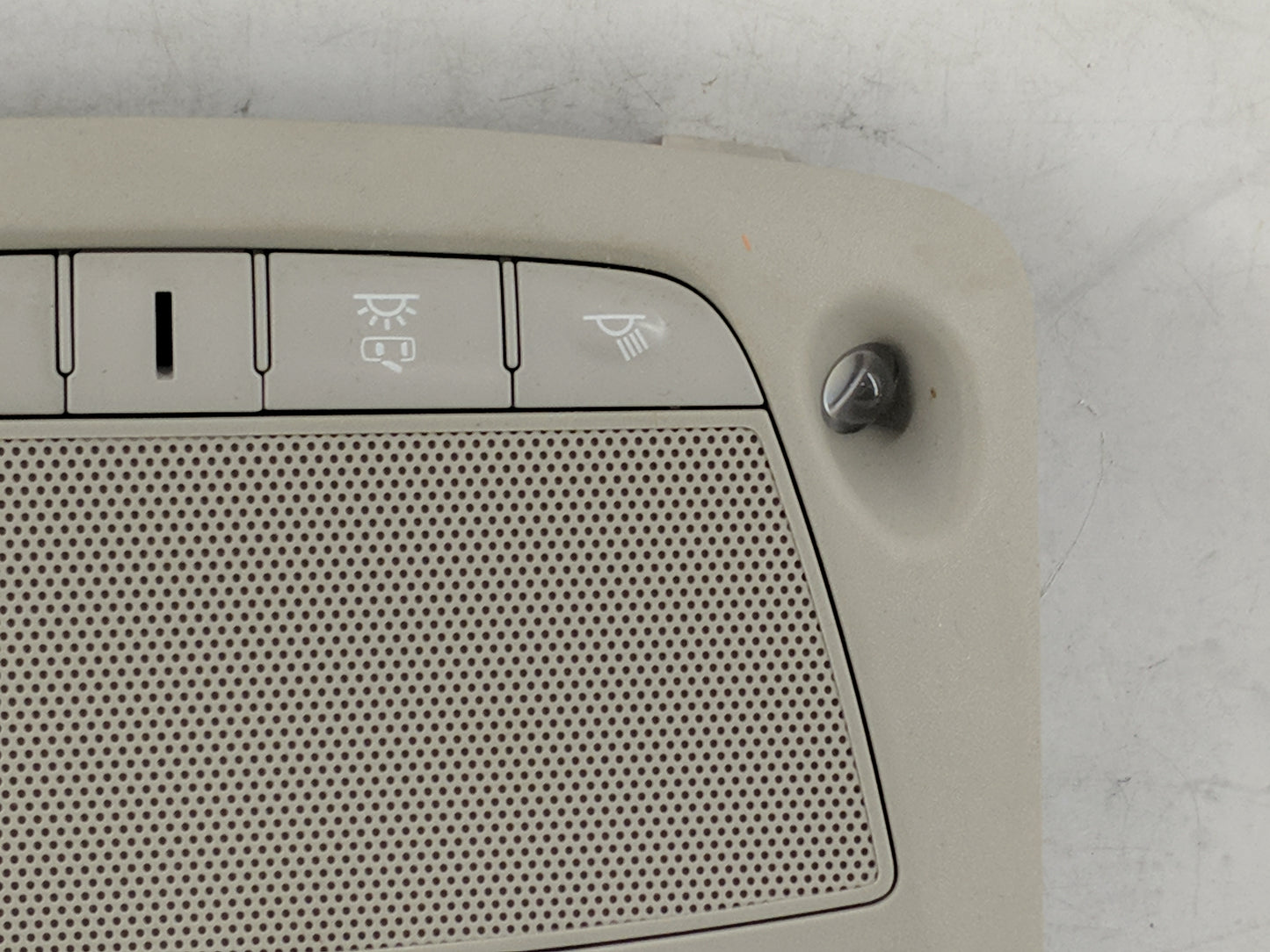 2017 Nissan Sentra Overhead Roof Console Beige - Oemusedautoparts1.com