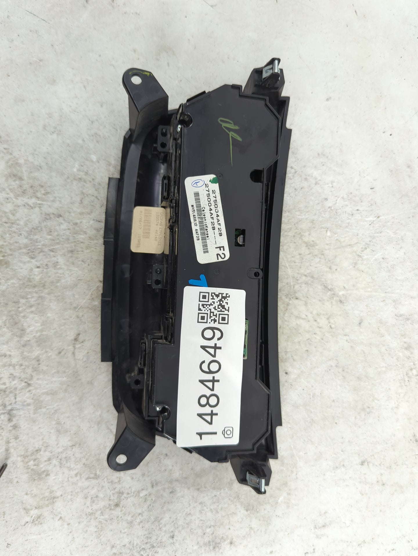 2017-2019 Nissan Sentra Climate Control Module Temperature AC/Heater Replacement P/N:275004AF2B Fits Fits 2017 2018 2019 OEM