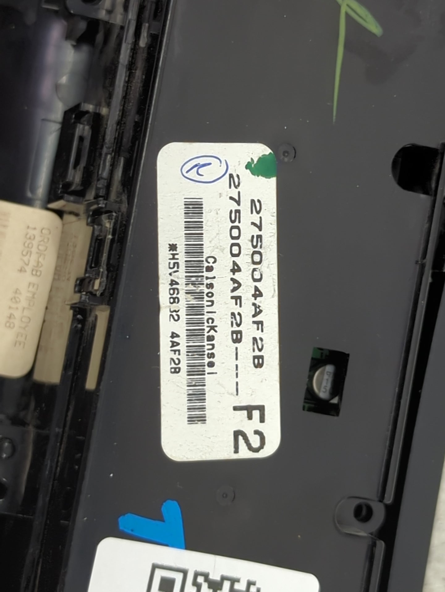 2017-2019 Nissan Sentra Climate Control Module Temperature AC/Heater Replacement P/N:275004AF2B Fits Fits 2017 2018 2019 OEM
