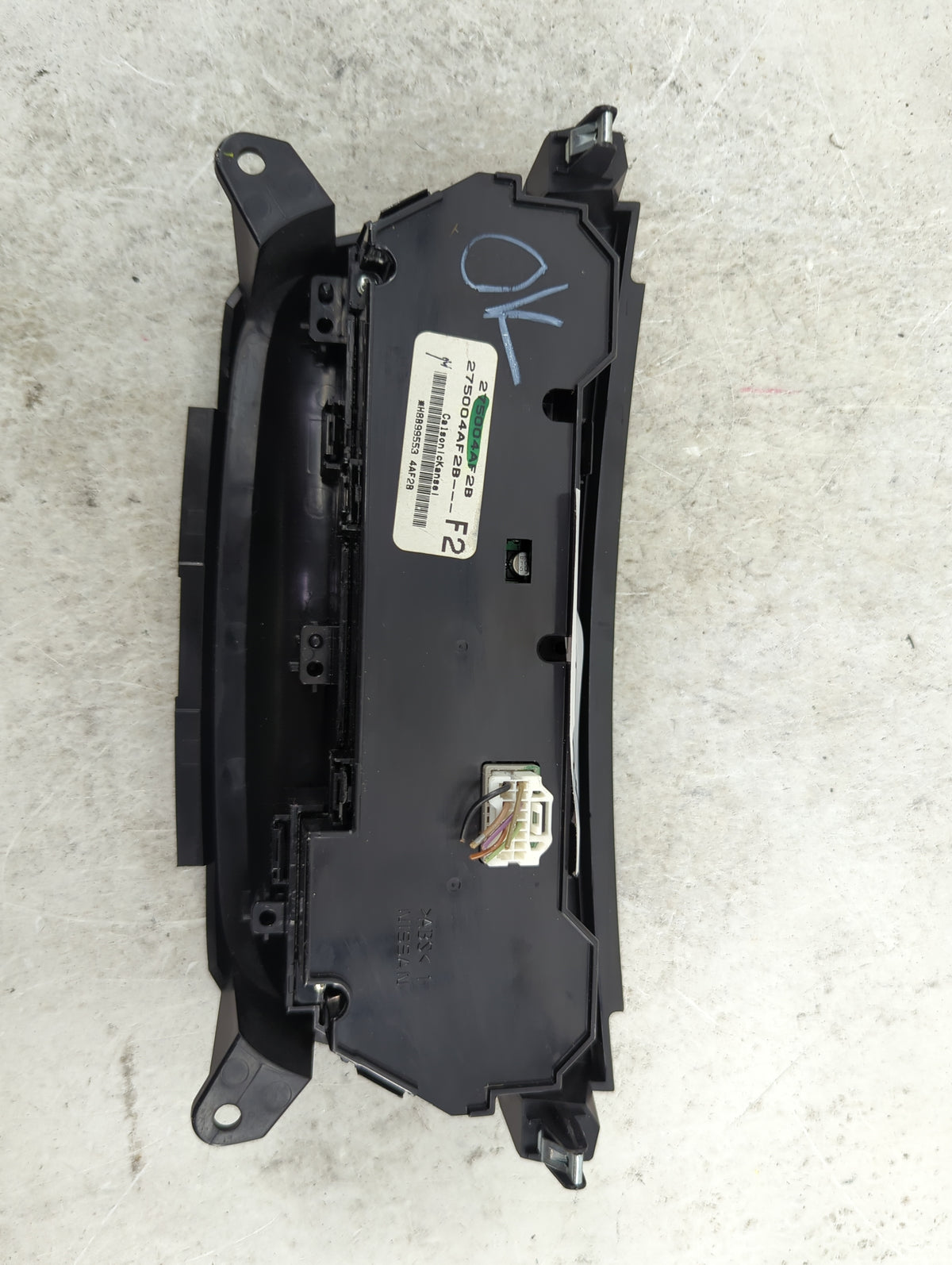2017-2019 Nissan Sentra Climate Control Module Temperature AC/Heater Replacement P/N:275004AF2B Fits Fits 2017 2018 2019 OEM