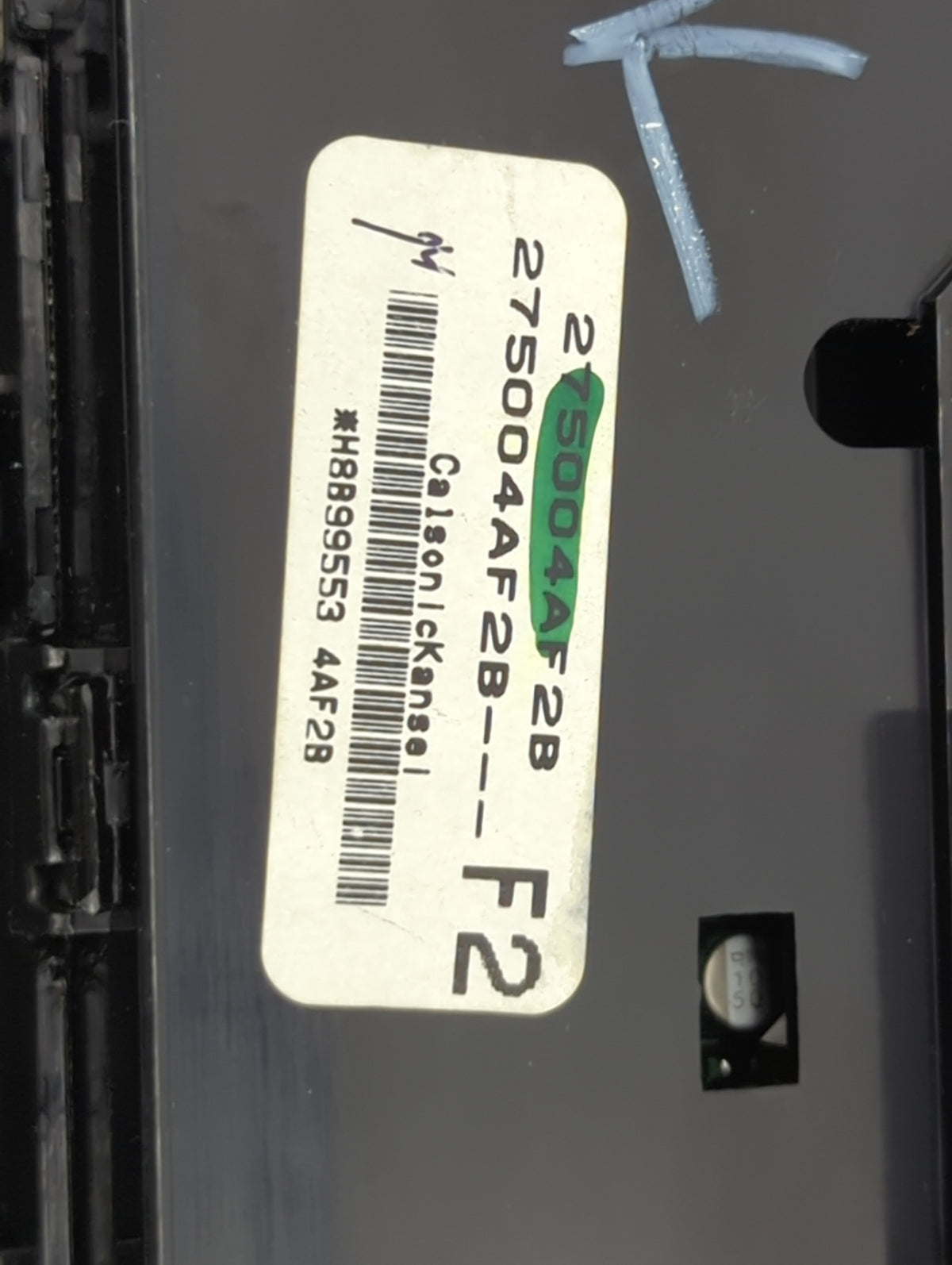 2017-2019 Nissan Sentra Climate Control Module Temperature AC/Heater Replacement P/N:275004AF2B Fits Fits 2017 2018 2019 OEM