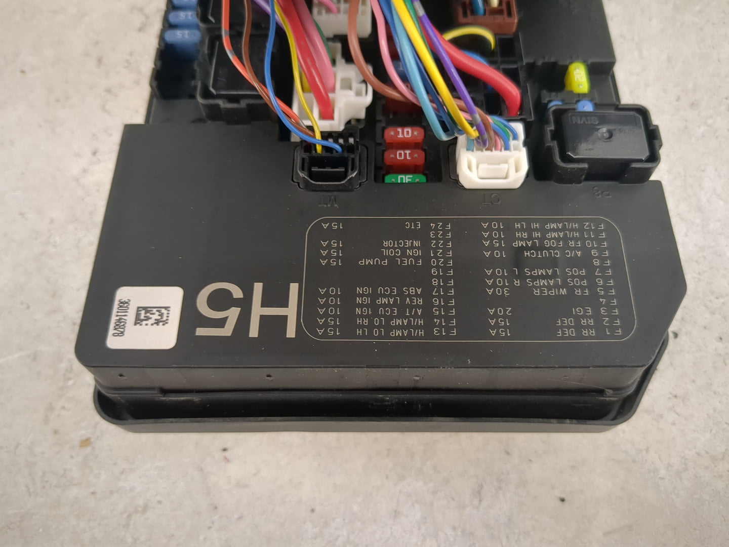 2013-2019 Nissan Sentra Fusebox Fuse Box Panel Relay Module P/N:284B7 3RA3E RA3E Fits Fits 2013 2014 2015 2016 2017 2018 201
