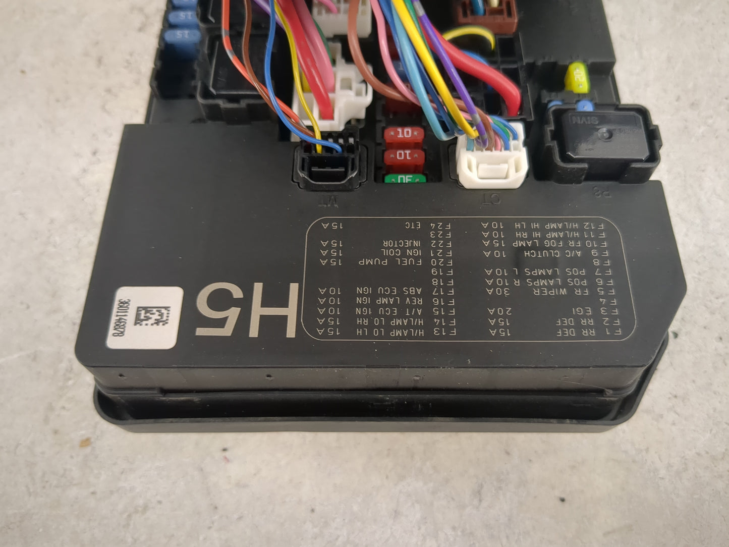 2013-2019 Nissan Sentra Fusebox Fuse Box Panel Relay Module P/N:284B7 3RA3E RA3E Fits Fits 2013 2014 2015 2016 2017 2018 201