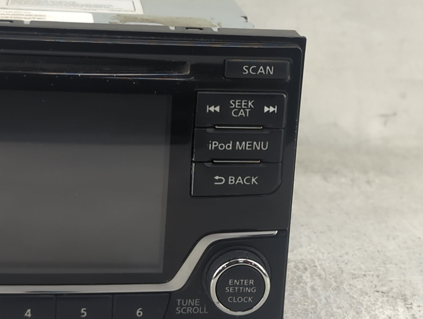 2017-2019 Nissan Sentra Radio AM FM Cd Player Receiver Replacement P/N:28185 4AF6A CV-CN16N0GX Fits Fits 2017 2018 2019 OEM 