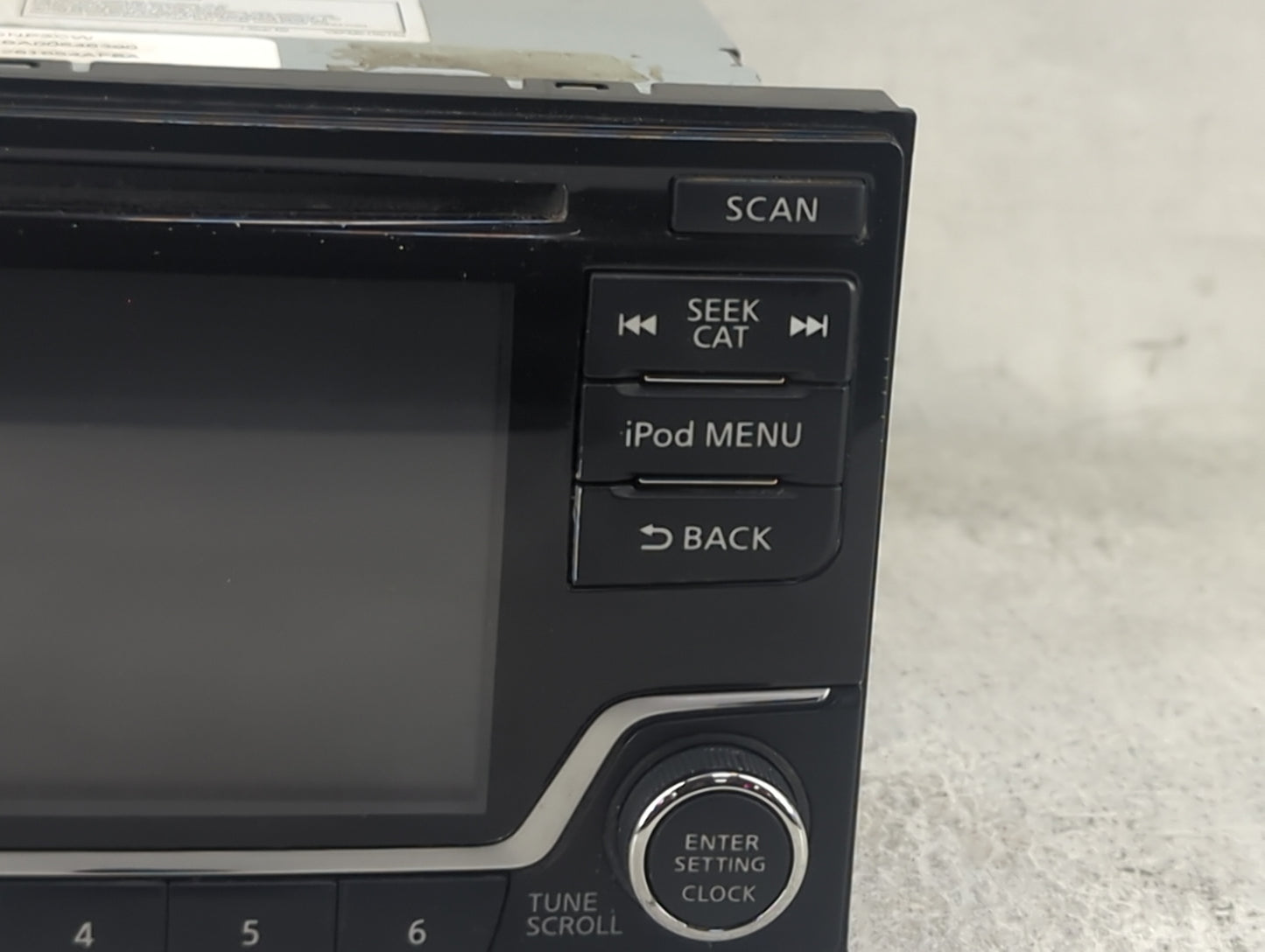 2017-2019 Nissan Sentra Radio AM FM Cd Player Receiver Replacement P/N:28185 4AF6A CV-CN16N0GX Fits Fits 2017 2018 2019 OEM 