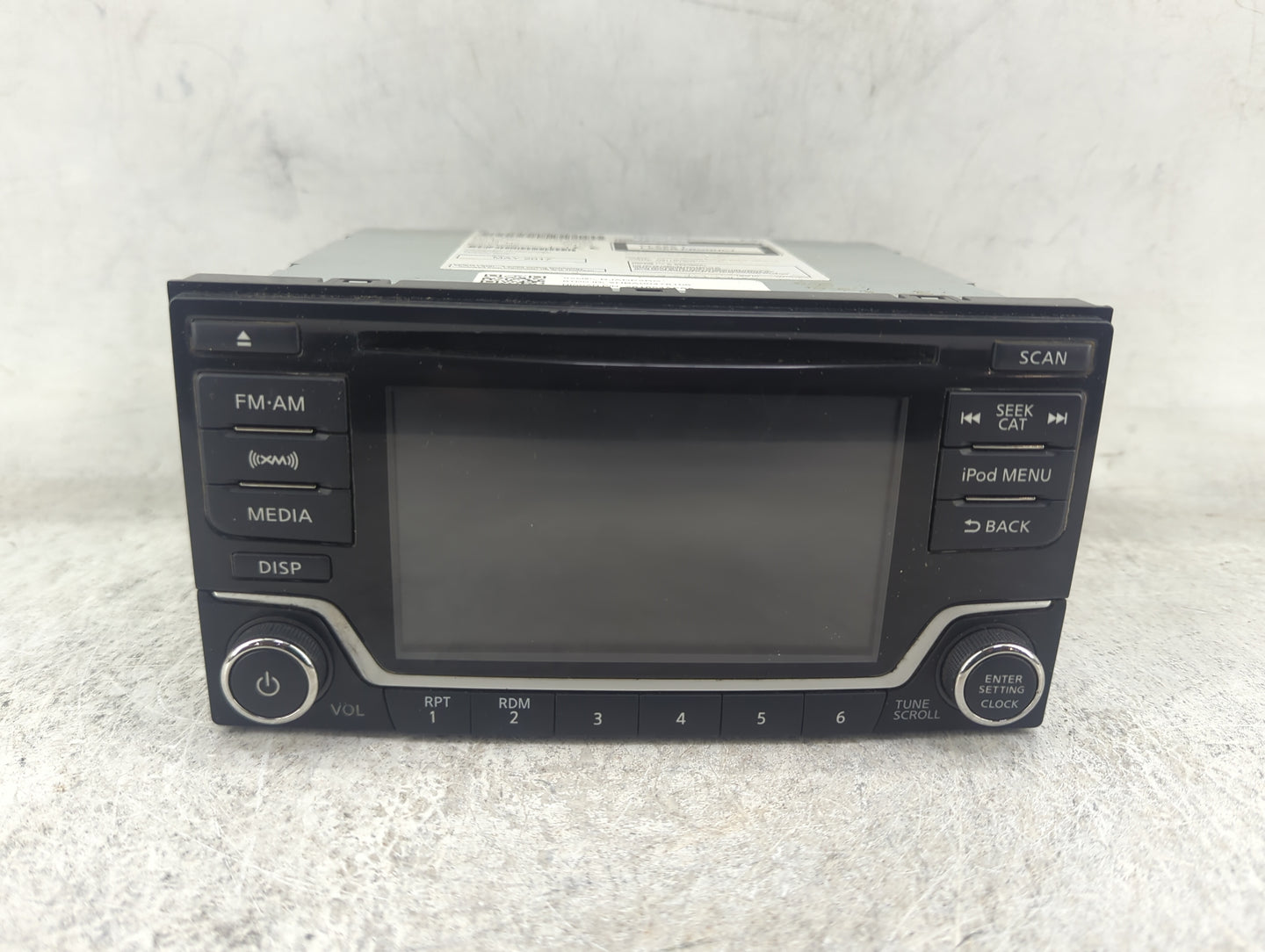 2017-2019 Nissan Sentra Radio AM FM Cd Player Receiver Replacement P/N:28185 4AF6A CV-CN16N0GX, AN1503 Fits Fits 2017 2018 2