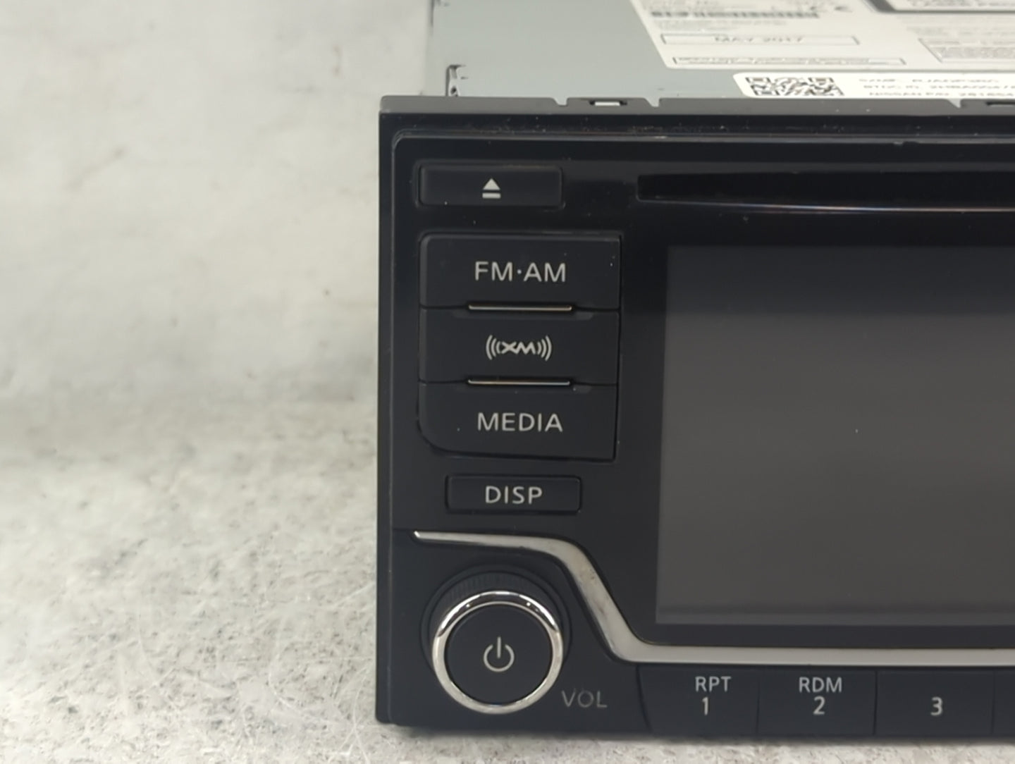 2017-2019 Nissan Sentra Radio AM FM Cd Player Receiver Replacement P/N:28185 4AF6A CV-CN16N0GX, AN1503 Fits Fits 2017 2018 2