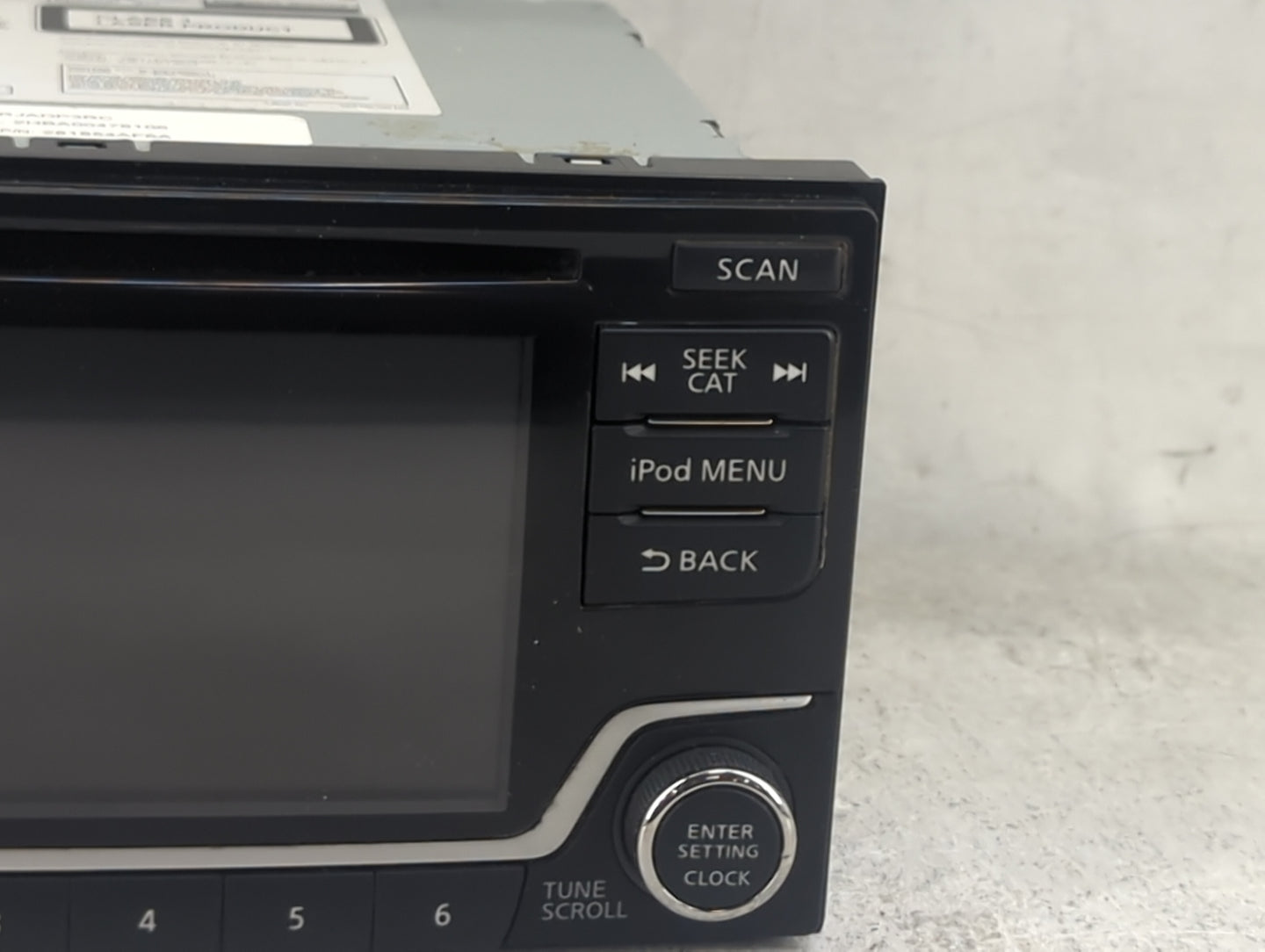 2017-2019 Nissan Sentra Radio AM FM Cd Player Receiver Replacement P/N:28185 4AF6A CV-CN16N0GX, AN1503 Fits Fits 2017 2018 2