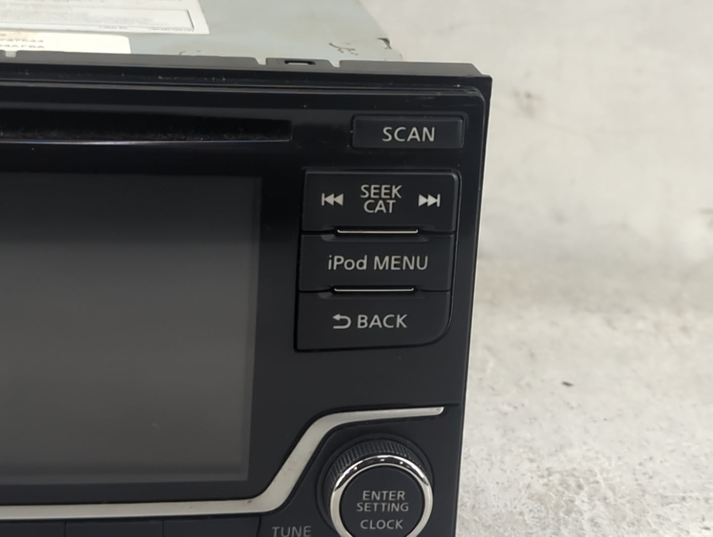 2017-2019 Nissan Sentra Radio AM FM Cd Player Receiver Replacement P/N:28185 4AF6A CV-CN16N0GX Fits Fits 2017 2018 2019 OEM 
