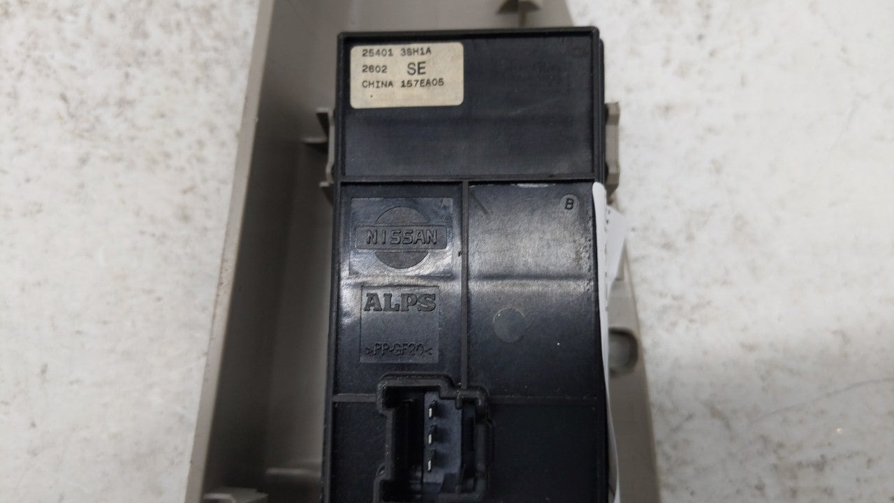 2013-2019 Nissan Sentra Master Power Window Switch Replacement Driver Side Left P/N:25401 3SH1A 80961 3SG0A Fits OEM Used Au