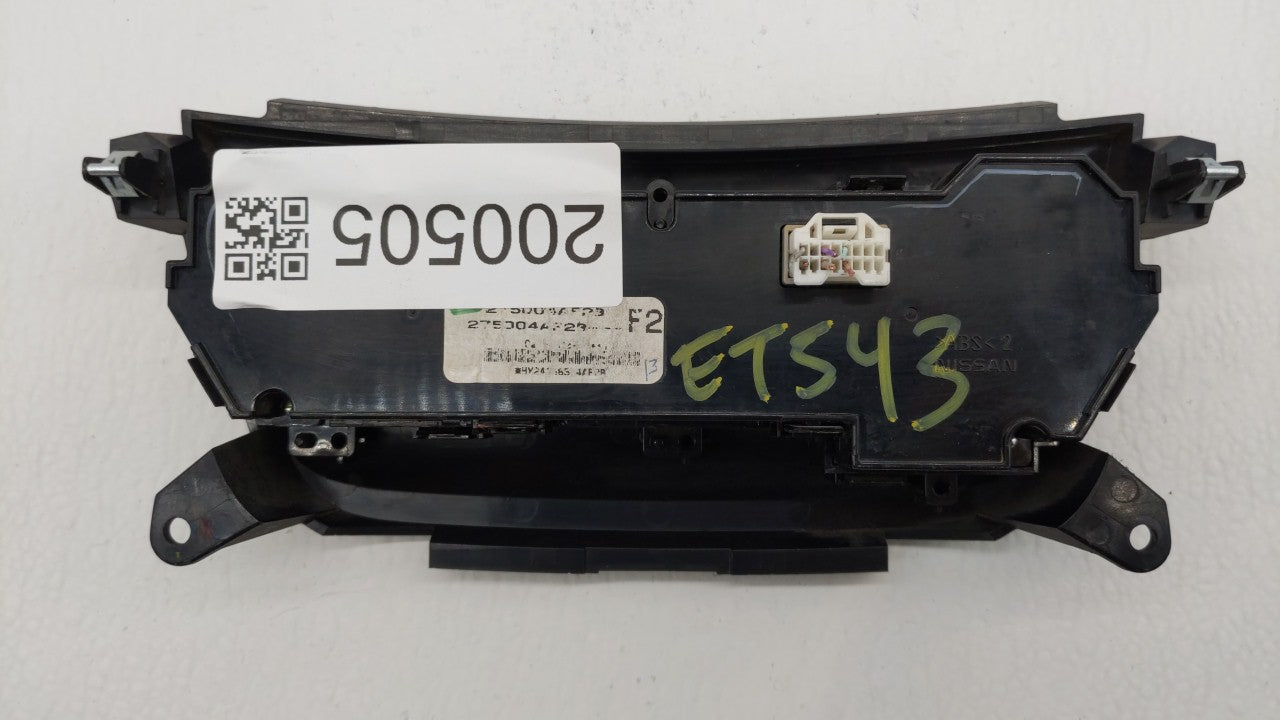 2017-2019 Nissan Sentra Climate Control Module Temperature AC/Heater Replacement P/N:275004AF2B 830887 41266 Fits OEM Used A