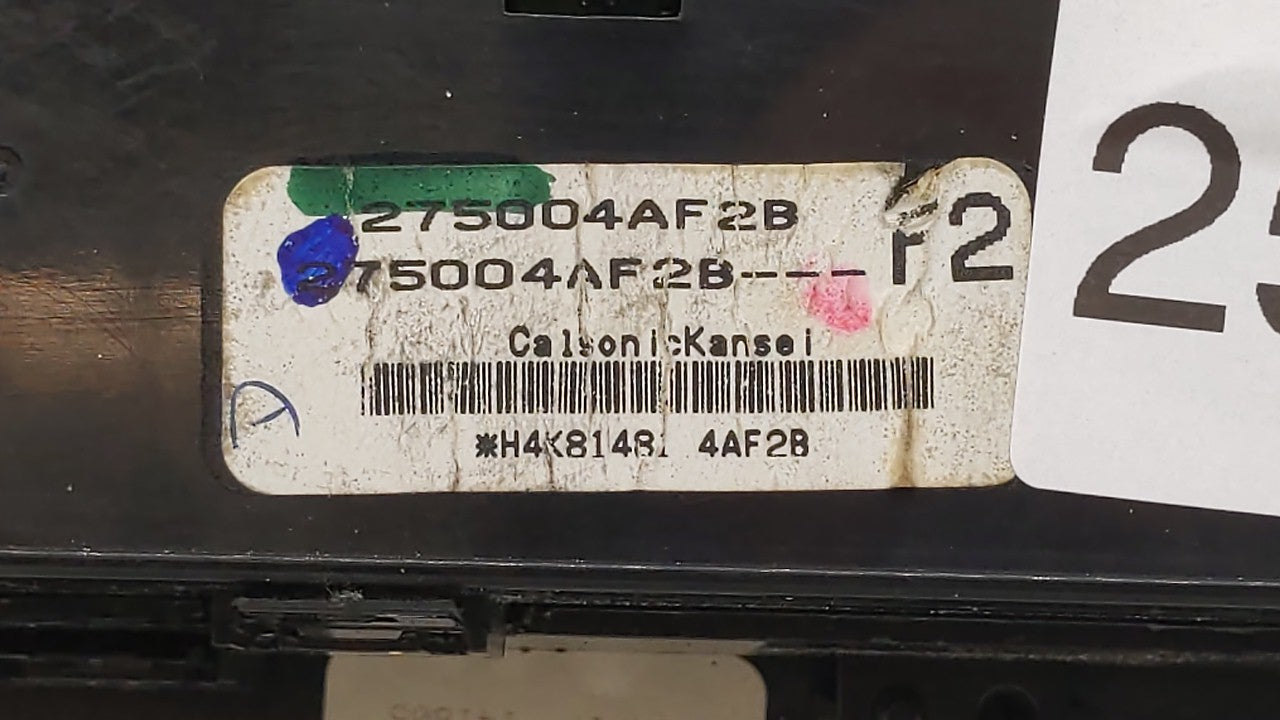 2017-2019 Nissan Sentra Climate Control Module Temperature AC/Heater Replacement P/N:275004AF2B 830887 41266 Fits OEM Used A