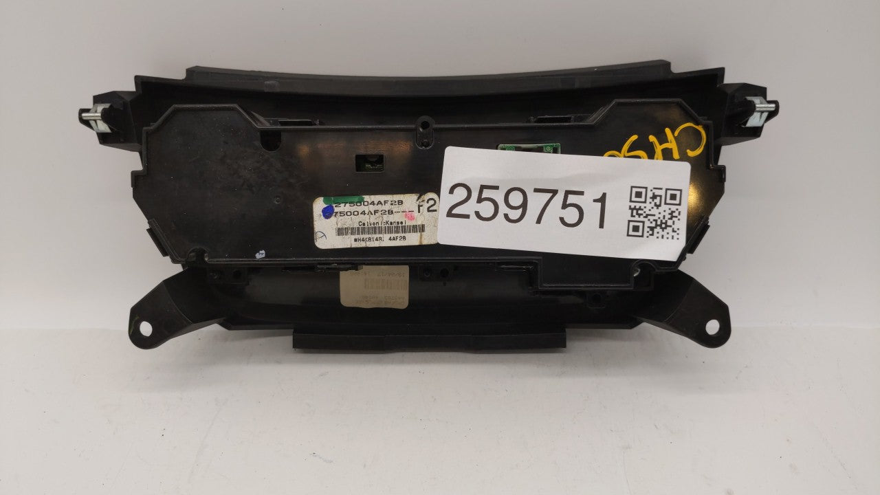 2017-2019 Nissan Sentra Climate Control Module Temperature AC/Heater Replacement P/N:275004AF2B 830887 41266 Fits OEM Used A