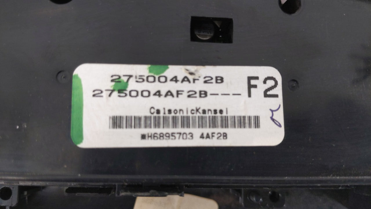 2017-2019 Nissan Sentra Climate Control Module Temperature AC/Heater Replacement P/N:275004AF2B 830887 41266 Fits OEM Used A