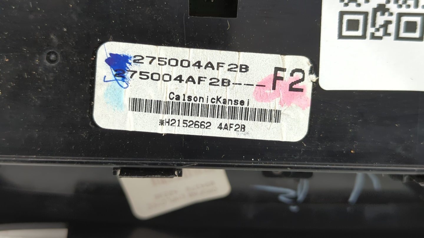 2017-2019 Nissan Sentra Climate Control Module Temperature AC/Heater Replacement P/N:275004AF2B 830887 41266 Fits OEM Used A