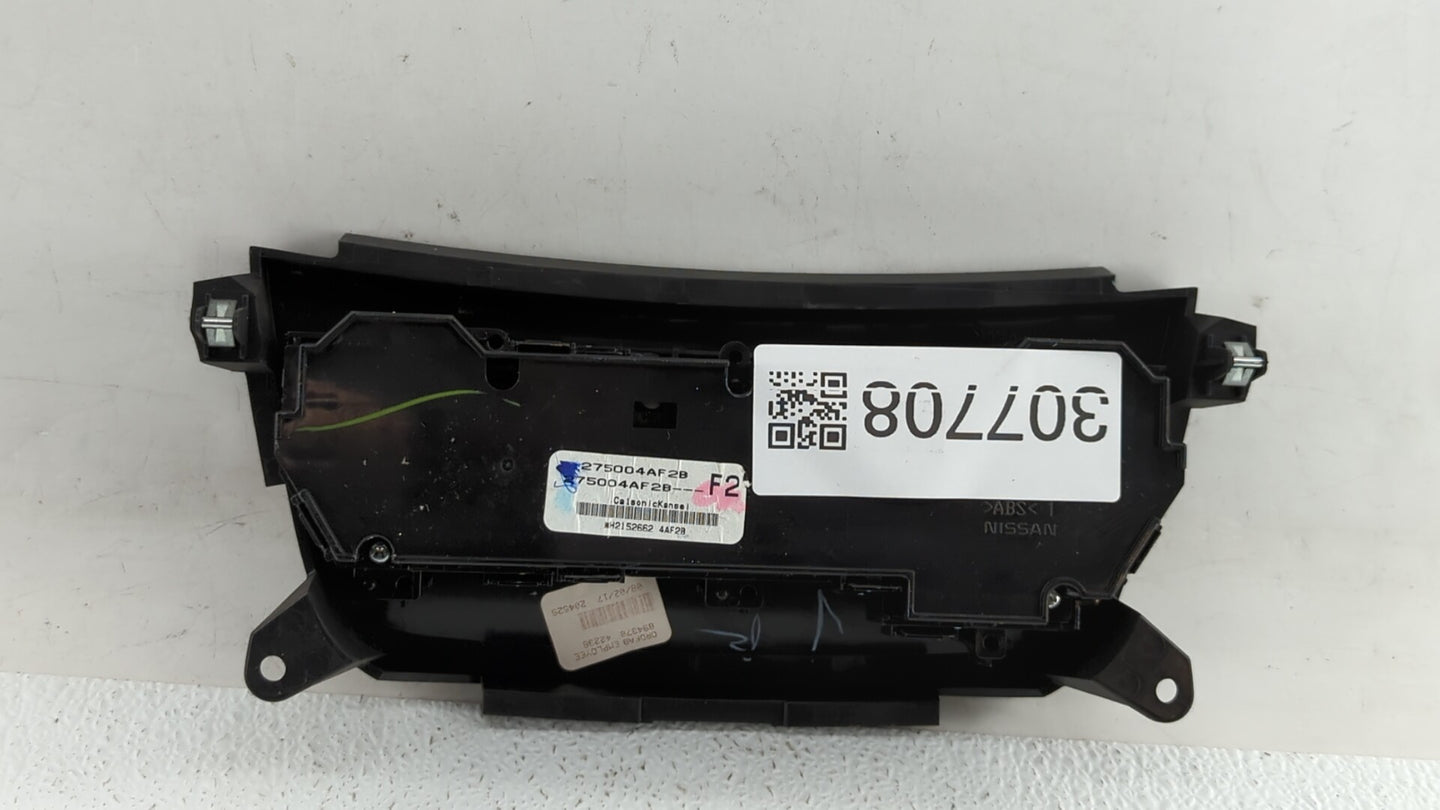 2017-2019 Nissan Sentra Climate Control Module Temperature AC/Heater Replacement P/N:275004AF2B 830887 41266 Fits OEM Used A