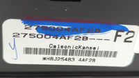 2017-2019 Nissan Sentra Climate Control Module Temperature AC/Heater Replacement P/N:275004AF2B 830887 41266 Fits OEM Used A