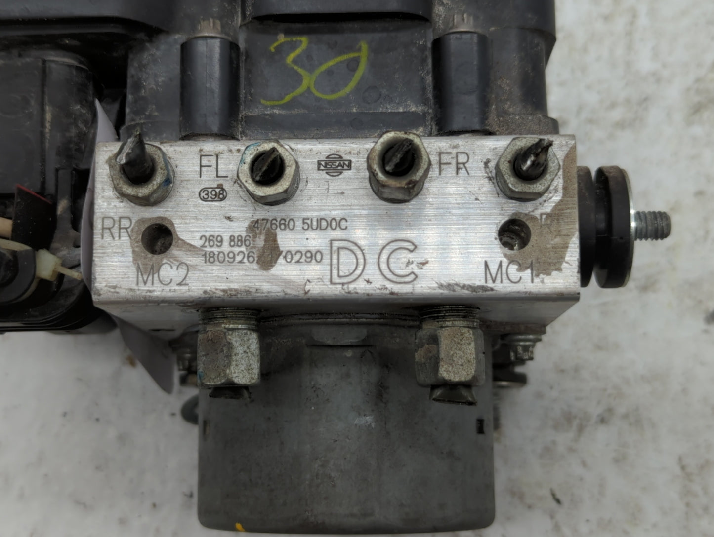 2016-2018 Nissan Sentra ABS Pump Control Module Replacement P/N:47660 5UD0C 47660 4FU0C Fits Fits 2016 2017 2018 OEM Used Au