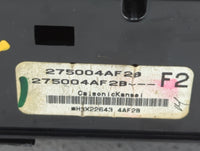 2017-2019 Nissan Sentra Climate Control Module Temperature AC/Heater Replacement P/N:275004AF2B 830887 41266 Fits OEM Used A