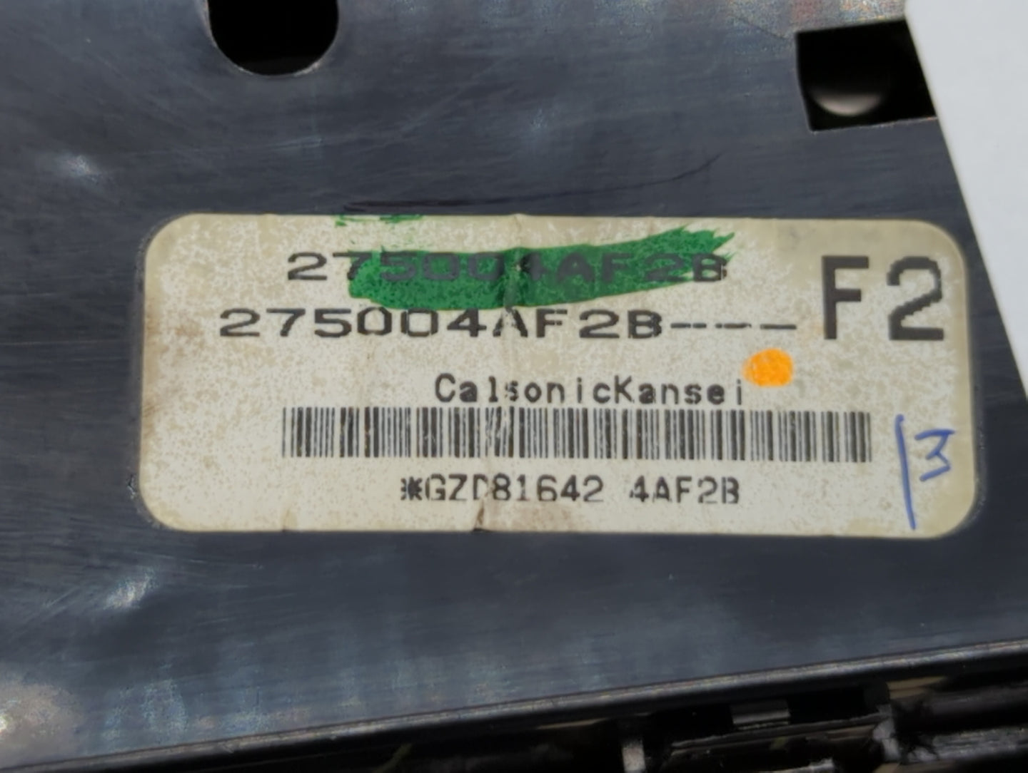 2017-2019 Nissan Sentra Climate Control Module Temperature AC/Heater Replacement P/N:275004AF2B 830887 41266 Fits OEM Used A