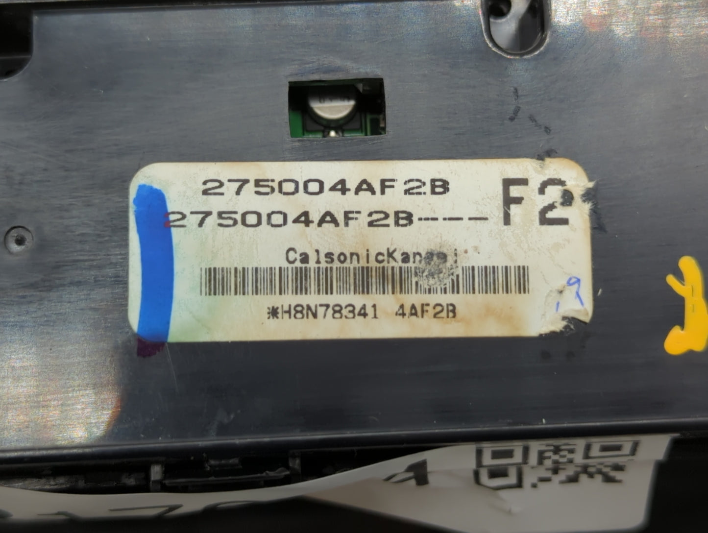2015-2017 Nissan Sentra Climate Control Module Temperature AC/Heater Replacement P/N:275004AF2B 275004AT2A Fits OEM Used Aut