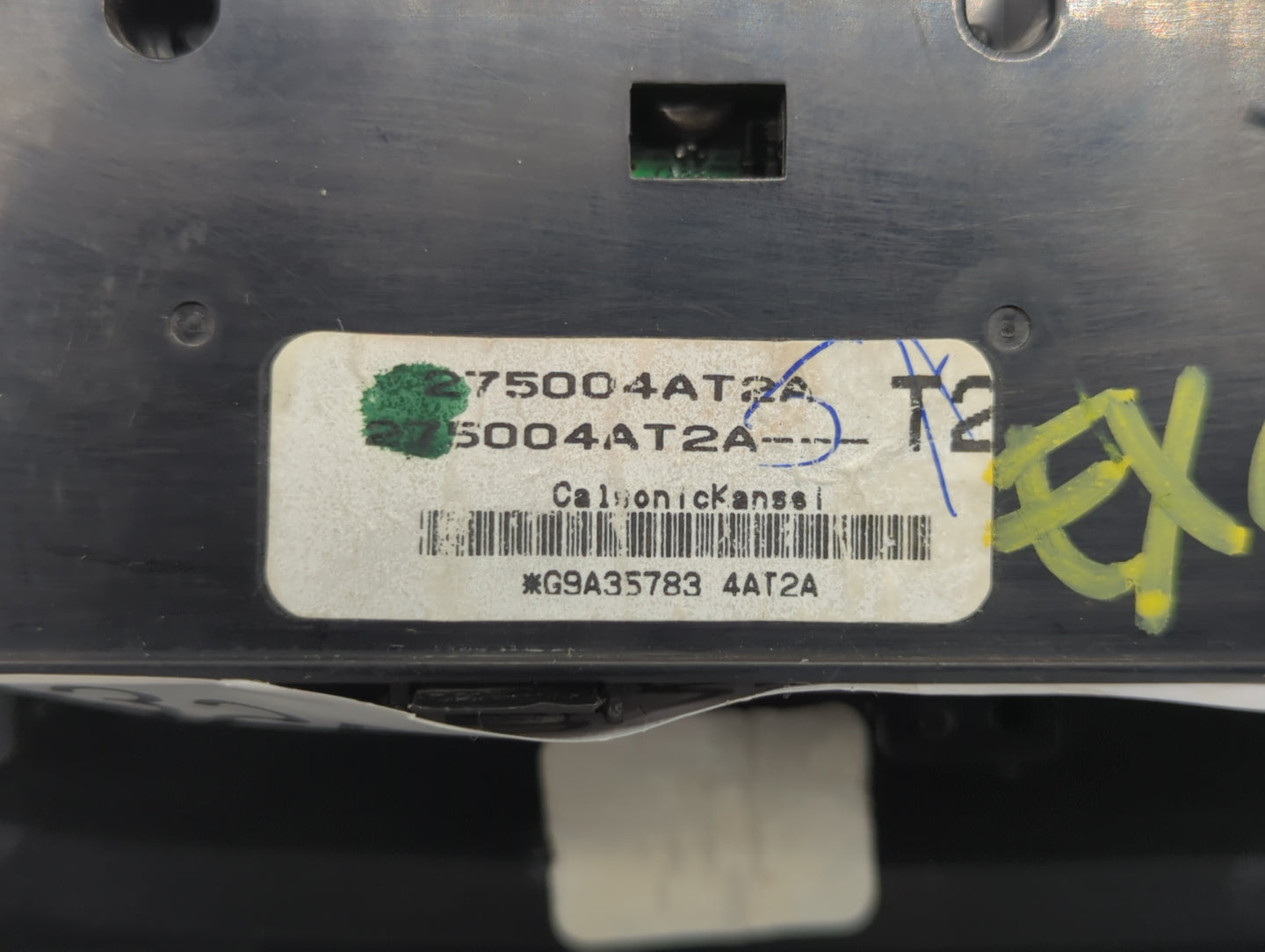 2017-2019 Nissan Sentra Climate Control Module Temperature AC/Heater Replacement P/N:275004AT2A Fits Fits 2017 2018 2019 OEM