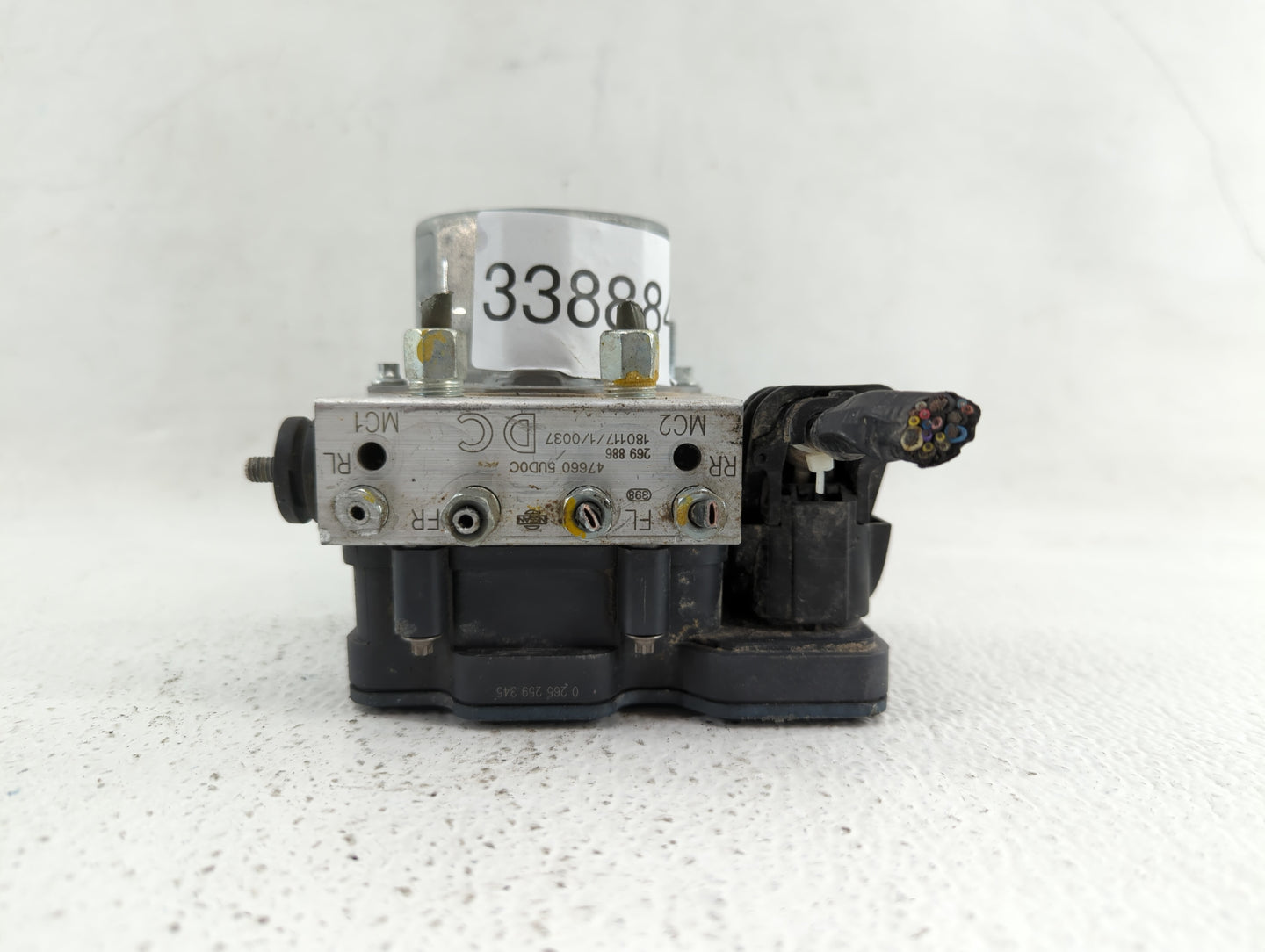 2016-2018 Nissan Sentra ABS Pump Control Module Replacement P/N:47660 5UD0C 47660 4FU0C Fits Fits 2016 2017 2018 OEM Used Au