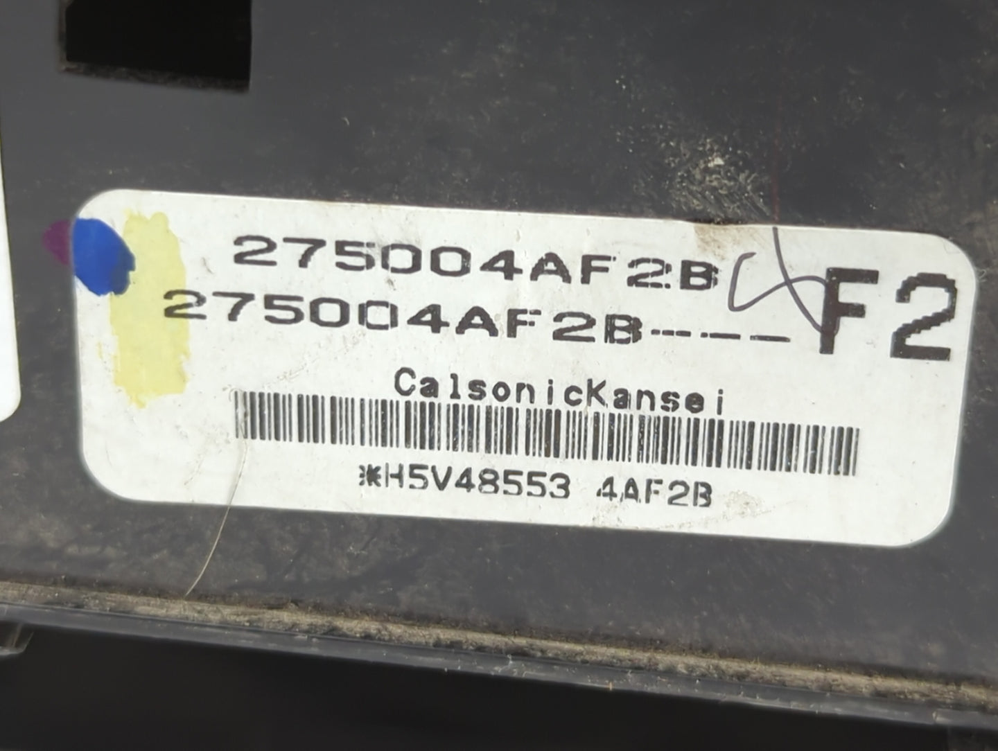 2017-2019 Nissan Sentra Climate Control Module Temperature AC/Heater Replacement P/N:275004AF2B 275004A Fits Fits 2017 2018 