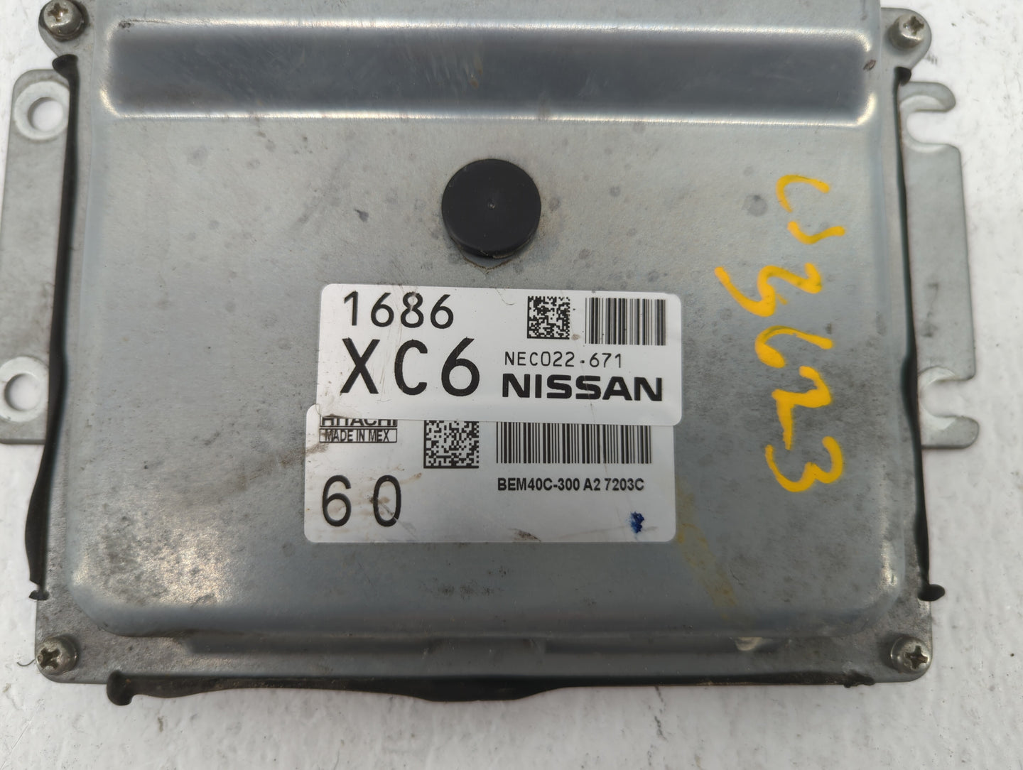 2016-2017 Nissan Sentra PCM Engine Control Computer ECU ECM PCU OEM P/N:NEC018-681 NEC021-669, NEC006-657 Fits Fits 2016 201