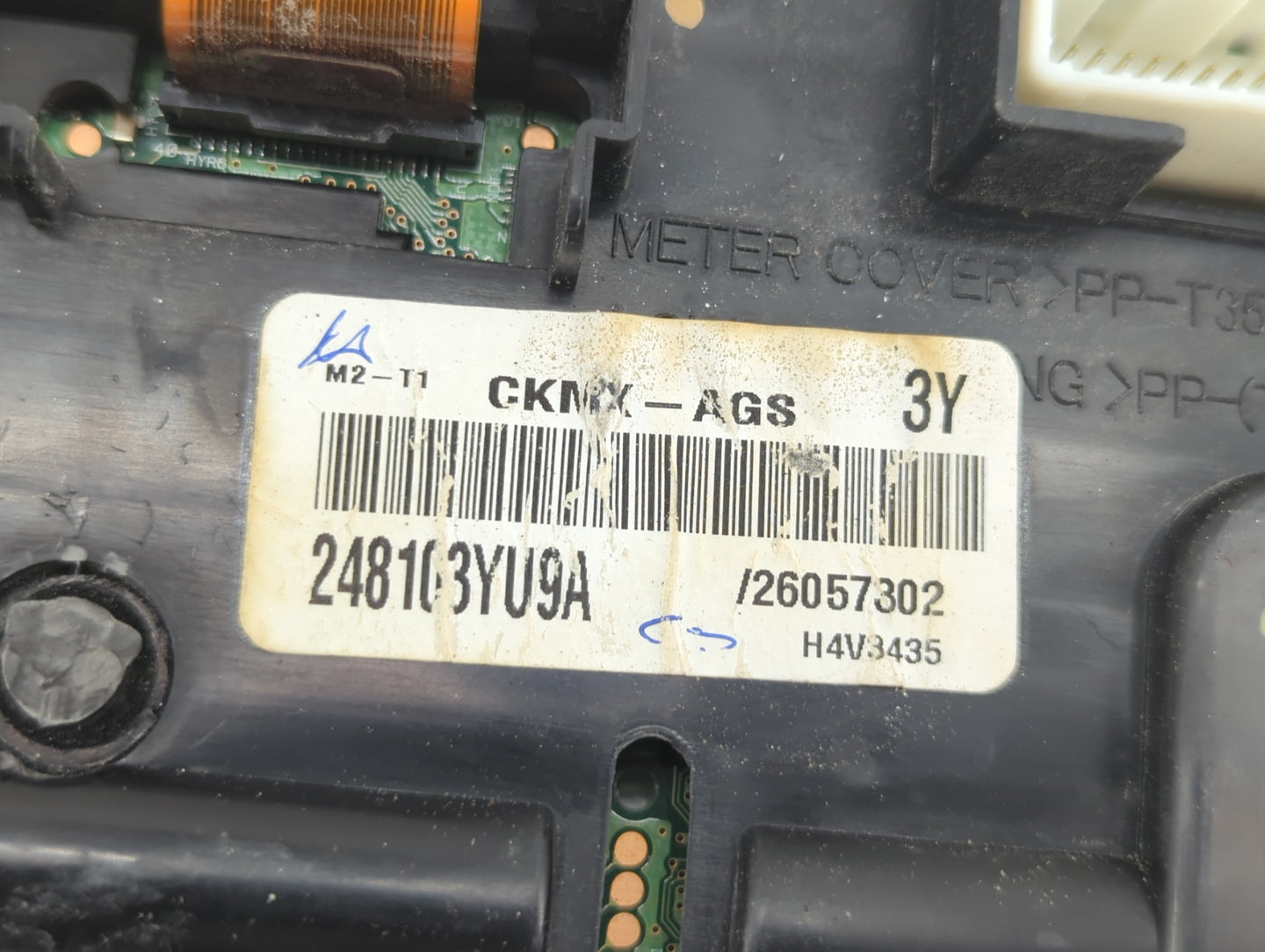 2017-2019 Nissan Sentra Instrument Cluster Speedometer Gauges P/N:248103YU9A 248105UD1A Fits Fits 2017 2018 2019 OEM Used Au